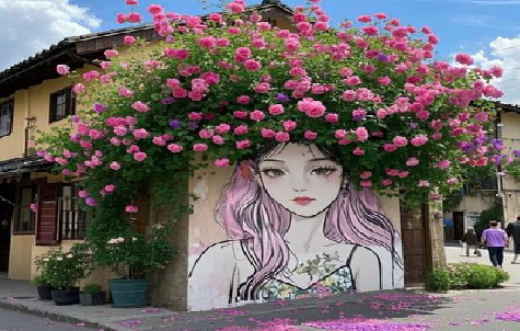 崇阳怎么设计网红打卡墙绘