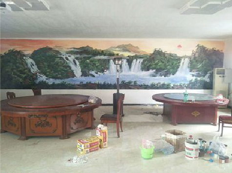 崇阳墙绘-写实风景