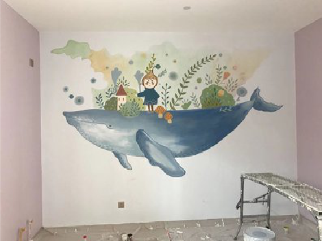 崇阳手绘墙的特点及优势。