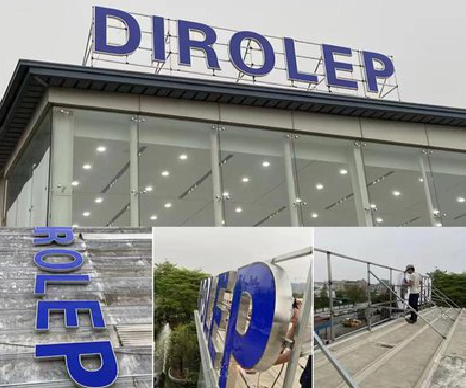 崇阳楼顶发光字安装的注意事项。